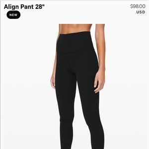 NWT Lululemon Align Leggings